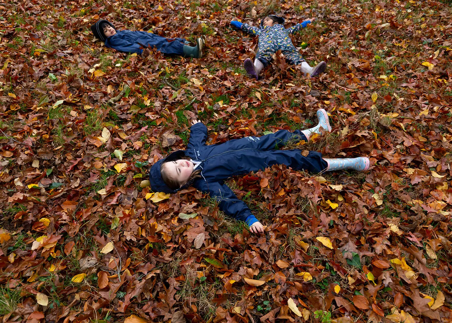 Children learning in Forest School at The Gregg Prep